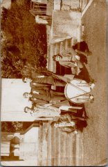 Photo de conscrits de François, André DUCROZ et François MONNET