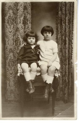 Photos de Marcelle et André en avril 1928