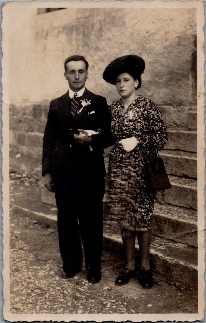 Photo de Raymonde et André BIORD à Sixt 