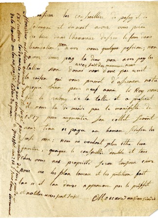 Compte rendu de l’ancien Sindinc Melchior MOCCAND