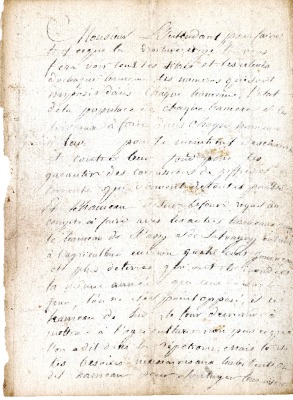 Compte rendu au sujet de la dime