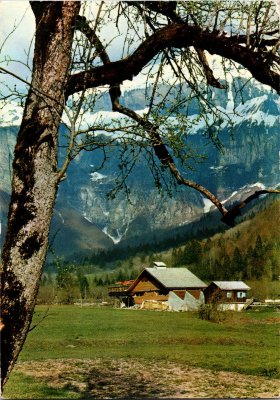 Carte Postale de "l'auberge des Trois Rois" à Nambride