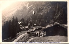 Photo au chalet des Fonds -1937
