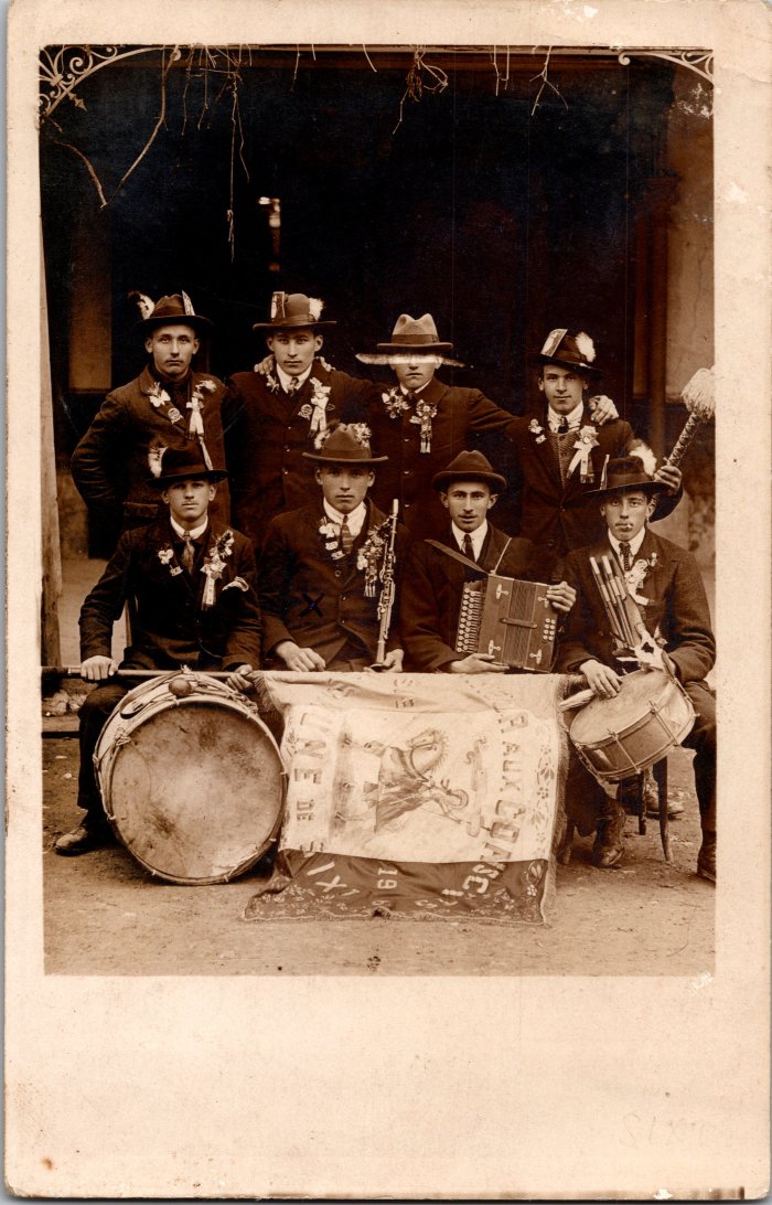 Photo des conscrits de Sixt de 1929