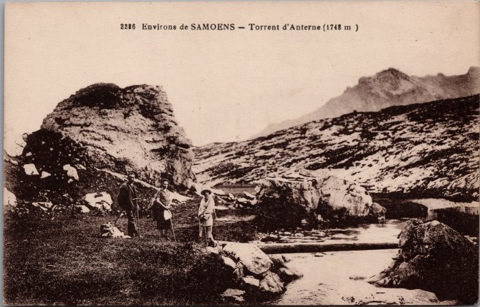 Photo au torrent d'Anterne