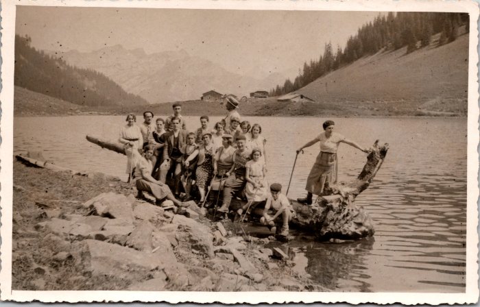 Photo de groupe au lac de Gers