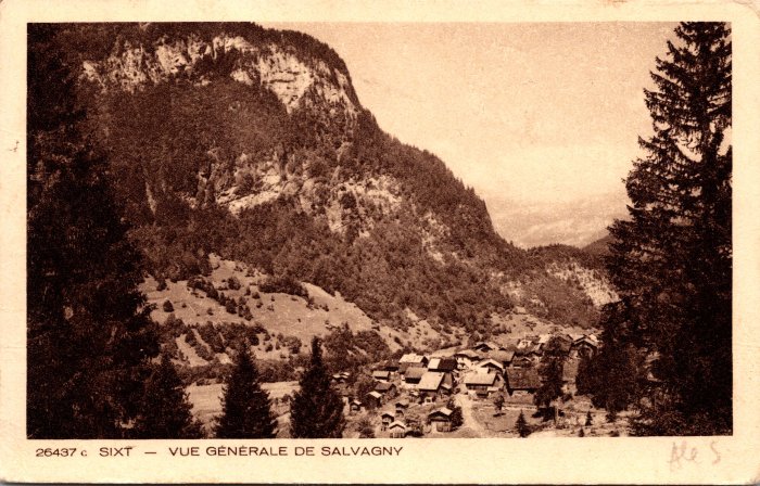 Vue générale de Salvagny
