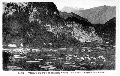 Carte Postale - Sixt Village du Fay et Maison Neuve 