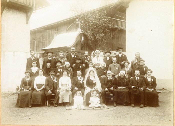 Photo de mariage de Nicolas PIN et Marie GAY - 1913