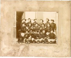 Photo de fantassins entre 1890-1905