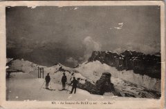 Carte Postale au Sommet du Buet en ski