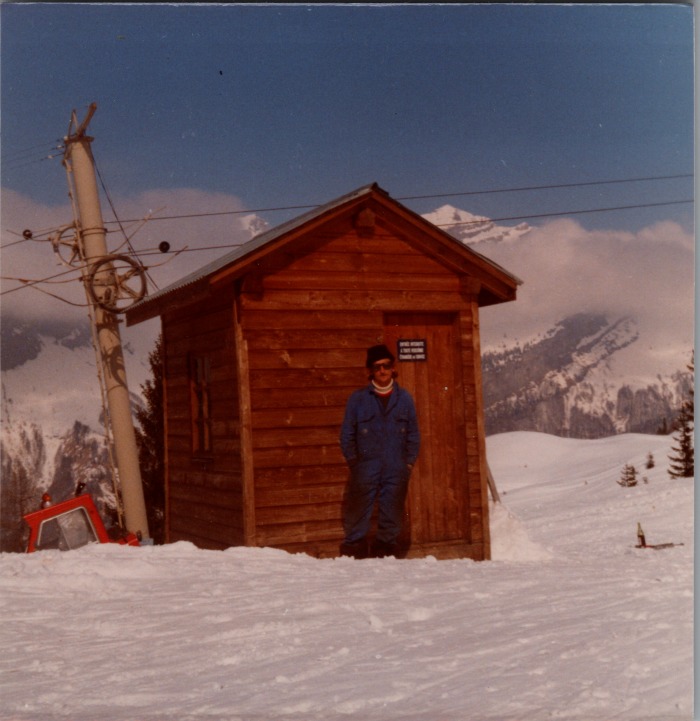 RAYMOND Joseph au téléski de la Joux 