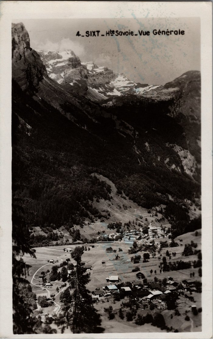 Carte postale de Sixt