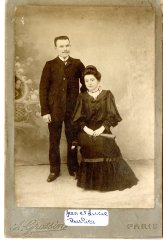 Photo de Jean PAULIER et Lucie PAULIER 