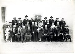 Photo d'un mariage en 1940