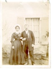 Photo du mariage d'Adelaide RICHARD POMET et Pierre DEFFAYET