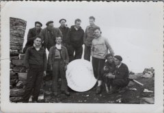 Photos de la montée de la Table d'orientation du Buet - 1954