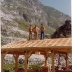 Photos de la construction du chalet de la Vogealle 1981