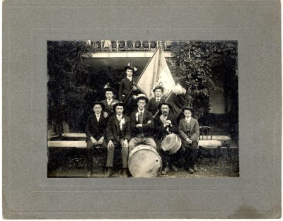 Photo des conscrits de Sixt - 1919