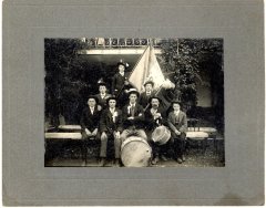 Photo des conscrits de Sixt - 1919