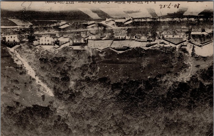 Carte postale village du Molliet