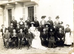 Mariage de Joseph RANNAUD et sa femme italienne - 1915