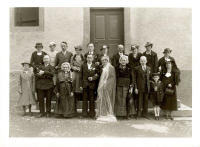 Mariage de Clément MOCCAND et Germaine BARBIER-JOATHON - 1938