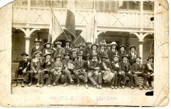 Classe des conscrits 1919, à Sixt