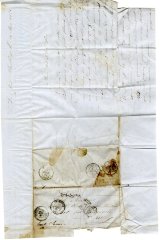 Lettres manuscrites de Chambéry le 14 mars 1861